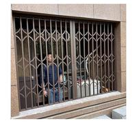 Barres de sécurité télescopiques personnalisables pour fenêtre de balcon et portail coulissant pour grenier, sous-sol, chambre, bureau, appartement (76,2 x 106,7 cm)