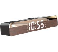 Barres De Son, Réveil, Barre De Son LED, TV, Haut-parleurs Bluetooth, Home Cinéma, Barre De Son, Radio FM, Réveil, Caisson De Basses sans Fil pour La Télévision Et Le Cinéma Maison