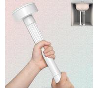 Barres de Support pour perceuse, Pieds d'évier réglables sous Plan, Barre de Support télescopique en Acier Inoxydable, Supports d'évier à Main sans perçage, Tringle à Rideau pour Cuisine et