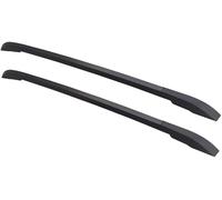 DuanRQ Barres de Toit 2 Pièces pour Ford Ranger 2023, Barres de Toit longitudinales Aluminium Barres latérales Galerie de Toit Railing Porte-Bagages