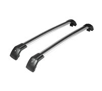 Barres De Toit 2 Pièces pour Mitsubishi pour Pajero Sport 2016+ Barres Transversales Noires Et Argentées, De Toit Réglables Verrouillables Railing Porte-Bagages