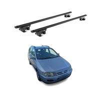 Barres de toit ABE pour Mitsubishi Space Star DG0 1998-2005 5 P Alu Noir 2x