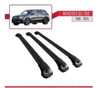 Barres De Toit - Ace-1 - Compatible Mercedes Gle (V167) - 3 Barres - Aluminium - Noir