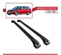 Barres De Toit - Ace-1 - Mercedes E Class S212 2013-2016 - Aluminium - Noir - 2 Barres