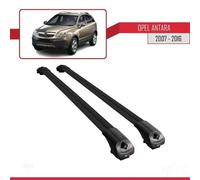 Barres De Toit - Ace-1 - Opel Antara 2007-2016 - Aluminium - Noir - Charge Utile < 300 Kg