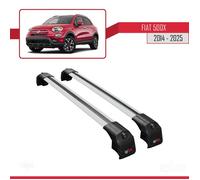 Barres de Toit - ACE-2 - Fiat 500X - Aluminium - Gris - Charge utile < 300 kg