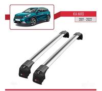 Barres De Toit - Ace-2 - Kia Niro (De) 2017-2022 - Aluminium - Gris - Charge Utile 300 Kg