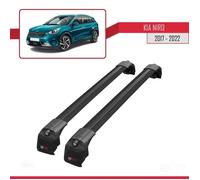 Barres De Toit - Ace-2 - Kia Niro (De) 2017-2022 - Aluminium - Noir - Charge Utile 300 Kg