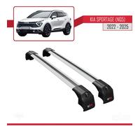 Barres de toit - ACE-2 - Kia SPORTAGE (NQ5) - Aluminium - Gris - Charge utile < 300 kg
