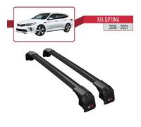 Barres de Toit ACE-2 Railing pour Kia Optima 2016-2021 - Noir