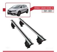 Barres de toit - ACE-4 - Compatible Renault Grand Scenic IV - Aluminium - Gris - Charge < 300 kg