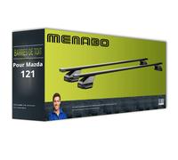 Barres de toit acier pour Mercedes Classe A type W168 Menabo Omega Black TOP