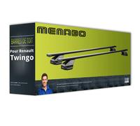 Barres de toit acier pour Renault Captur I type J5/ H5 Menabo Omega Black NEUF