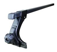 Barres de toit acier pour VW Polo hayon type 86C Thule SquareBar TOP