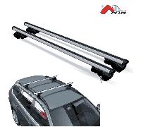 BARRES DE TOIT ALUMINIUM CADILLAC SRX dès 2004 avec barres longitudinales