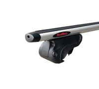 Barres de toit aluminium Mont Blanc AMC 5400-A49 pour rails ouverts