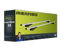 Barres de toit aluminium pour BMW X5 type G05 Menabo Tiger NEUF COMPL.