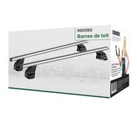 Barres de toit aluminium pour Mazda 2 type DE_ / DH_ Menabo Omega Alu TOP