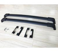Barres de Toit Aluminium pour Nissan X-Trail T32 Voiture Transversale de Galerie Rails Latéraux Surélevés avec Espace Lot de 2