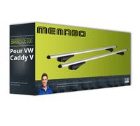 MENABO 000085000000 Tiger Barre de Toit, Argent, Taille XL
