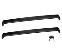 Barres De Toit Barre Transversale De Galerie Toit Verrouillable pour Tesla pour Modèle Y pour Juniper 2017-2025 pour 3 pour en Aluminium Robuste Highland Galerie de Toit(A)