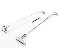 Barres De Toit Barre Transversale Horizontale pour Support De Rack pour Pilot 2016 2017 2018 2019 2020 2021 2022 Nouveau Railing Porte-Bagages(Argent)