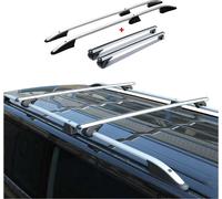 Barres de toit + barres de toit SET pour VW T6 T6.1 Transporter L2 aluminium argent 4pcs