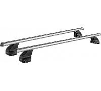 Barres de toit BMW Série 5 Break Type E61 (07/04-09/10) Menabo Omega L alu