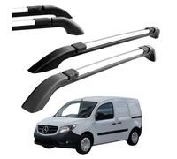 Barres de toit - Can - Compatibles Mercedes Citan 2012-2019 - Compatibles Renault Kangoo 2017-2019 - Noir