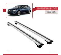 Barres De Toit - Chevrolet - Basic Modèle - Aluminium - Gris - Charge Utile < 300 Kg