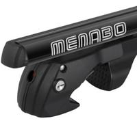 Barres de toit Dacia Duster I phase 1 (04/10-11/13) Menabo Sherman Noir