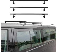 Barres de toit de base pour Range Rover Vogue L322 2002-2012 Noir Alu 3x