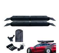 Barres de toit de planche de surf, barres de toit réglables pour voiture, porte-bagages de toit, barres de toit en mousse EVA, barres de toit en tissu Oxford, porte-bagages, barres de toit de voiture