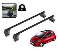 Barres De Toit En Acier NORDRIVE Pour Toyota Aygo X-Wave 2014-2019 Noir