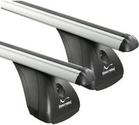 Barres de toit en aluminium Aurilis VDP compatibles avec Lancia Phedra (hayon 5 portes) 2002-2010