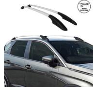 Barres de toit en aluminium pour Citroen C4 Cactus 2014-2021 argent 2x