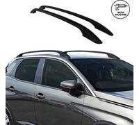 Barres de toit en aluminium pour Citroen C4 Cactus 2014-2021 Noir 2x