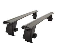 Barres de toit Farad AeroDYNAMIC noir pour Toyota Prius+ (5 portes) à partir de 2012 - Barres de toit en aluminium noir pour voiture sans rails sur le toit