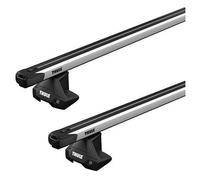 Barres De Toit Fiat Punto Evo 5 Portes (2009-) Thule Slidebar Alu - Thule