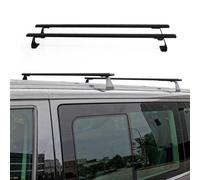 Barres de Toit Heavy Duty Compatible avec Volkswagen Caddy 2003-2015 Noir 2 pièces