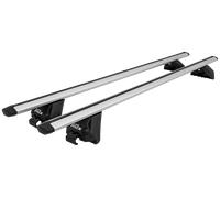 Barres de toit Inter Pack Libra 112 en aluminium, 107 cm, rails intégrés