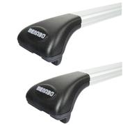 Barres de toit Jeep Cherokee Type KL Phase 1 (05/14-09/18) Menabo Ariete Alu