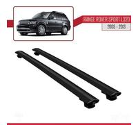 Barres De Toit - Land Rover - Basic Modèle - Aluminium - Noir - Charge < 300 Kg