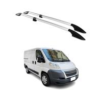 Barres de Toit longitudinales pour Citroen Jumper 2006-2025 L1 H1 empattement Court Aluminium Gray 4 Pcs