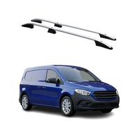 Barres de Toit longitudinales pour Mercedes Citan 2021-2026 L2 empattement Long Aluminium Gray 2 Pcs