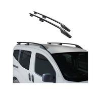 OMAC Barres de Toit longitudinales pour VW Amarok Double Cab 2010-2024 Alu Noir