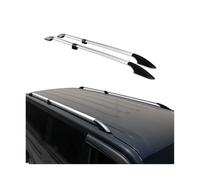 OMAC Barres de Toit longitudinales pour VW T5 T6 2003-2024 L1 Aluminium Gris 2X