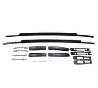 Barres De Toit Lot De 2 Barres Toit pour Mitsubishi pour ASX pour Outlander Sport 2011-2024, Transversales Chargement Et Bagages en Aluminium Noir Railing Porte-Bagages