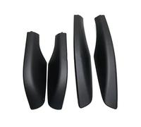 Barres De Toit Lot De 4 Housses Protection en Plastique pour Barres Toit Voiture, Accessoires pour Toyota pour Fortuner AN50 AN60 2004-2014 Galerie De Toit