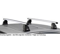 Barres de toit Menabo Tema compatibles avec pour VW compatibles avec pour VW Caddy à partir de 2004 aluminium
